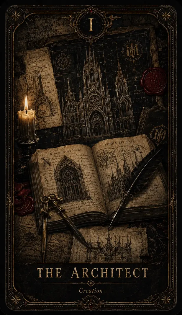 The Architect oracle card
