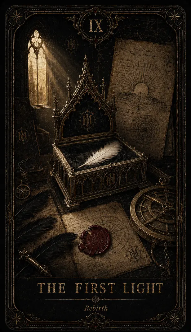 The First Light oracle card