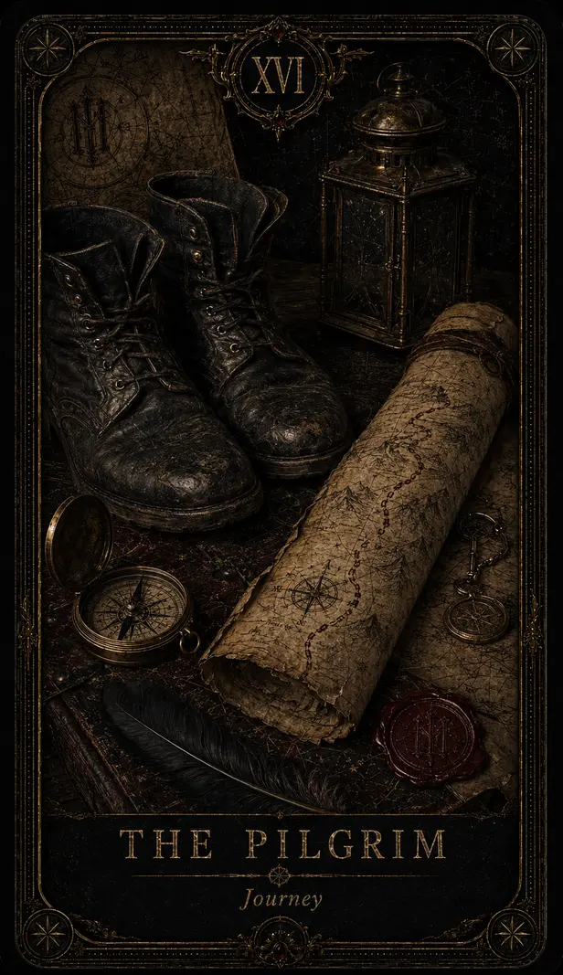 The Pilgrim oracle card