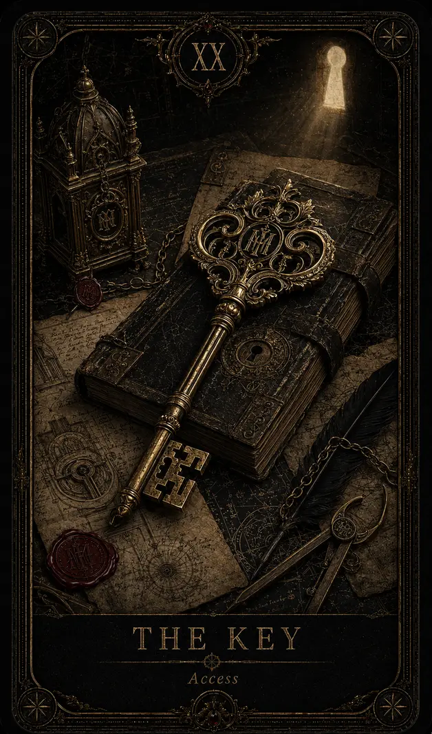 The Key oracle card